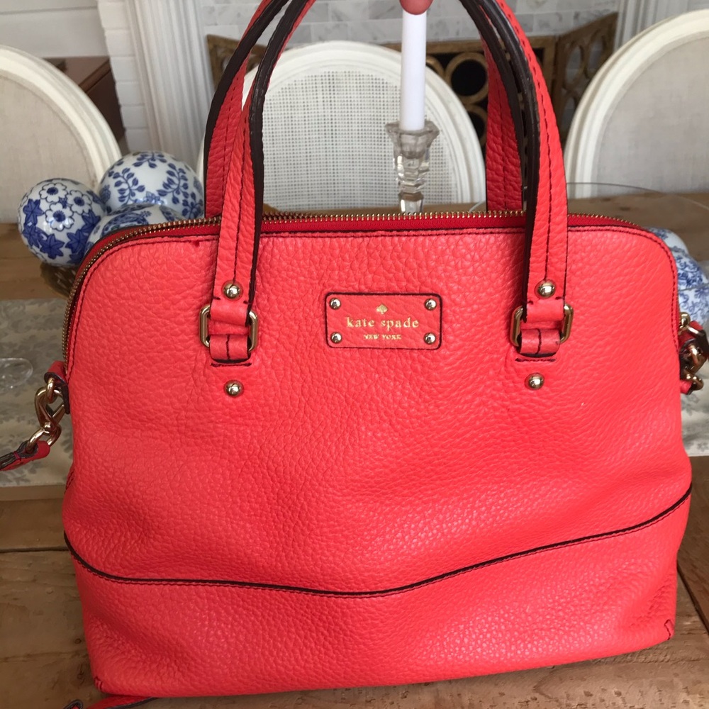Kate Spade - Gorgeous Red/Coral - Great Condition